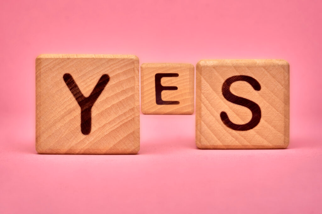 Yes in wooden blocks, showing that acupuncture and hypnotherapy can potentially help most people